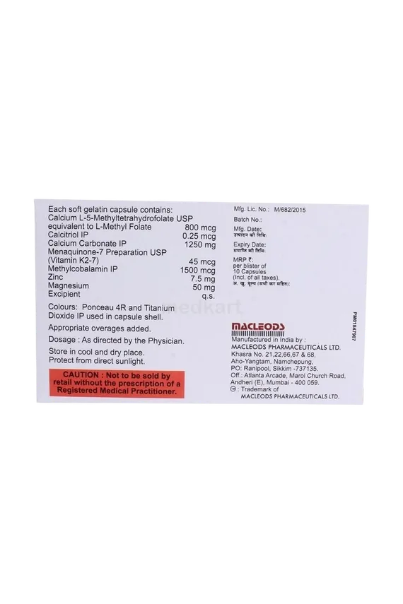 bio d3 strong capsule 10's